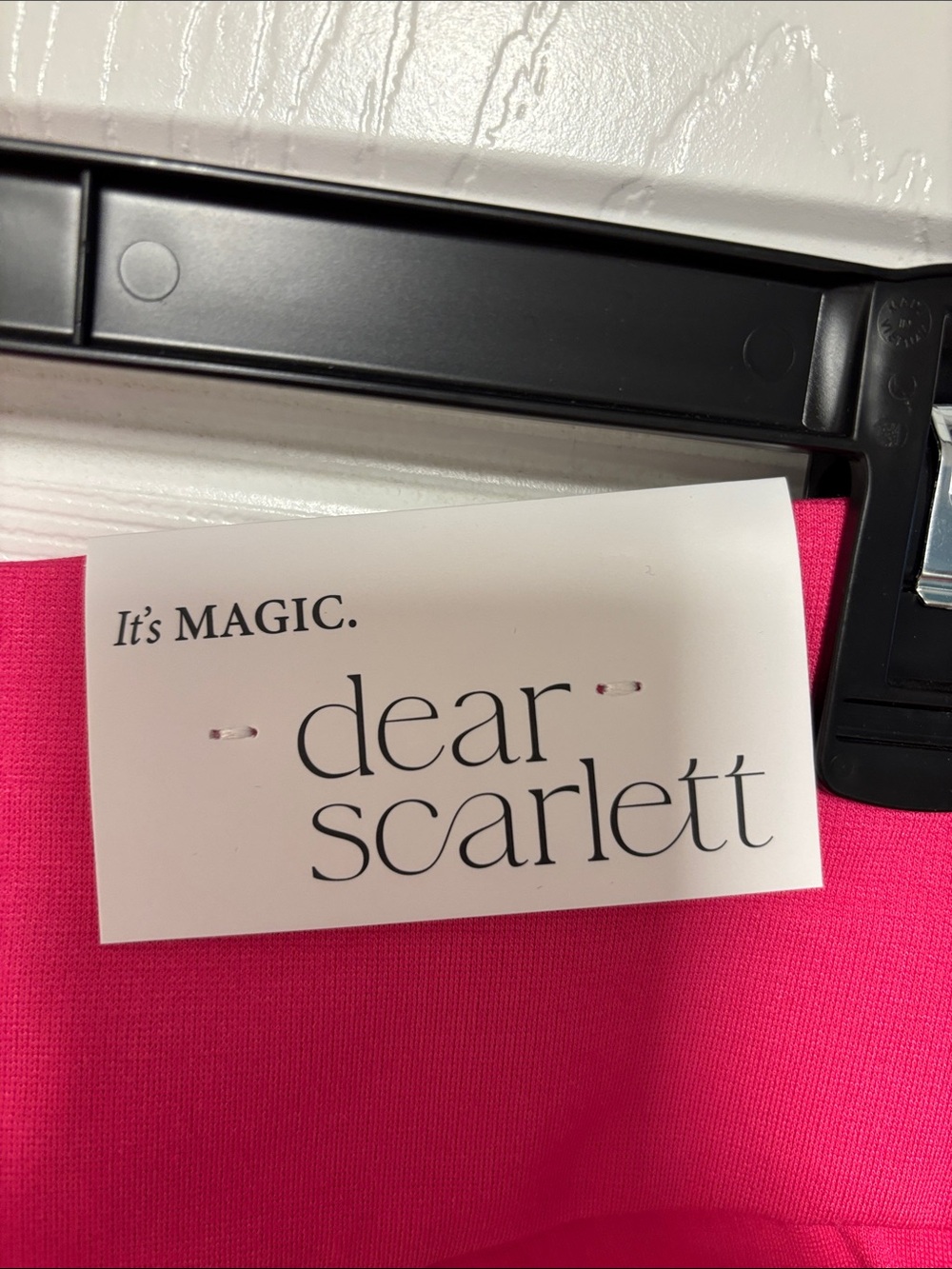 Dear Scarlet Hot Pink Magic Pull-On Pants - Picture 3 of 7